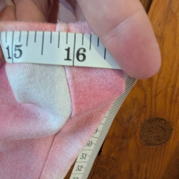 Falls Creek Pink and White Casual Sundress with Sequined Heart - Picture 8 of 9